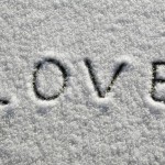 love in snowLR